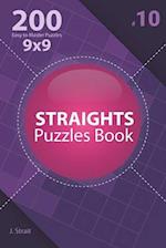 Straights - 200 Easy to Master Puzzles 9x9 (Volume 10)