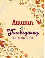 Autumn & Thanksgiving Coloring Book
