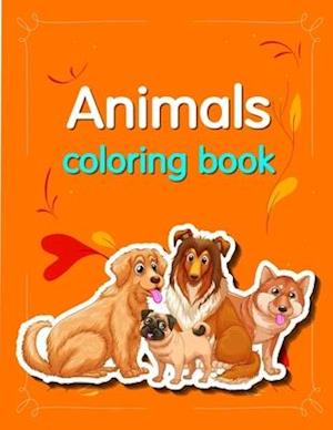 Animals coloring book