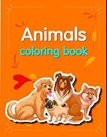 Animals coloring book