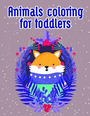 Animals coloring for toddlers