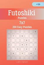 Futoshiki Puzzles - 200 Easy Puzzles 7x7 vol.21