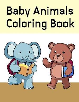 Baby Animals Coloring Book