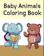 Baby Animals Coloring Book