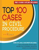 Top 100 Cases in Civil Procedure: Legal Briefs 