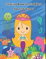 Coloring Book For Toddlers - Sea Creatures