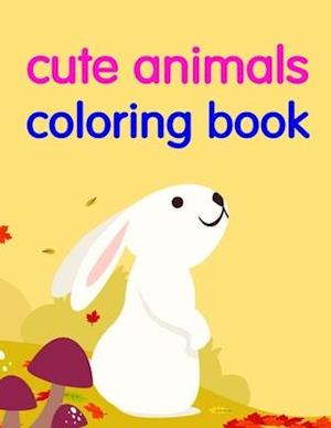 cute animals coloring book