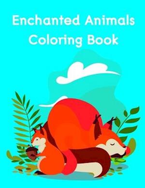 Enchanted Animals Coloring Book