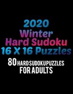 2020 Winter Hard Sudoku 16*16 Puzzles