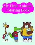 My First Animal Coloring Book