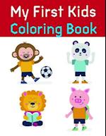 My First Kids Coloring Book