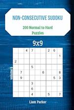 Non-Consecutive Sudoku - 200 Normal to Hard Puzzles 9x9 vol.6
