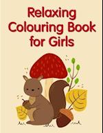 Relaxing Colouring Book for Girls