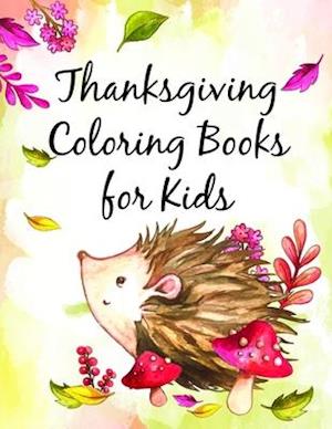 Thanksgiving Coloring Books for Kids