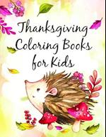 Thanksgiving Coloring Books for Kids