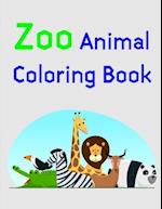 Zoo Animal Coloring Book