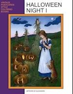 Halloween Night I: Coloring Book 