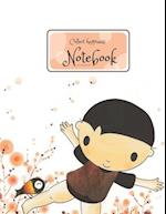Collect happiness notebook for handwriting ( Volume 3)(8.5*11) (100 pages)