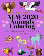 Animals Coloring Coloring Books for Kids & Toddlers