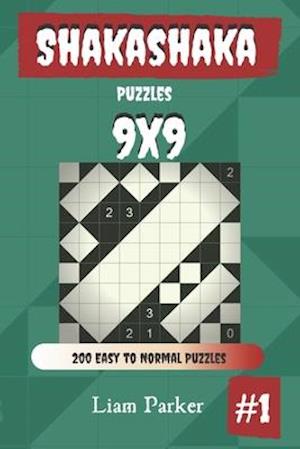 Shakashaka Puzzles - 200 Easy to Normal Puzzles 9x9 vol.1