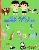 NEW 2020 !! Animals Coloring Coloring Books for Kids & Toddlers