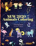 NEW 2020 !! Animals Coloring Coloring Books for Kids & Toddlers