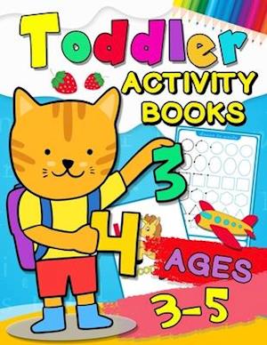 Toddler Activity books ages 3-5