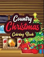 Country Christmas - Coloring Book