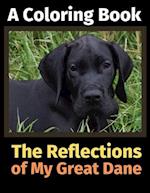 The Reflections of My Great Dane: A Coloring Book 