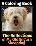 The Reflections of My Old English Sheepdog: A Coloring Book 