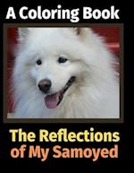 The Reflections of My Samoyed: A Coloring Book 