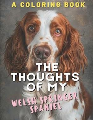 The Reflections of My Welsh Springer Spaniel: A Coloring Book