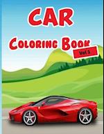 Car Coloring Book Vol 1