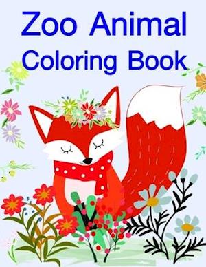 Zoo Animal Coloring Book