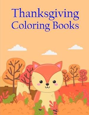 Thanksgiving Coloring Books