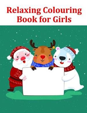 Relaxing Colouring Book for Girls