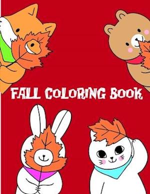 Fall coloring book