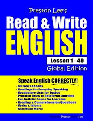 Preston Lee's Read & Write English Lesson 1 - 40 Global Edition