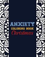 Anxiety Coloring Book Christmas