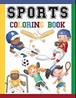 Sports Coloring Book