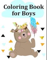 Coloring Book for Boys