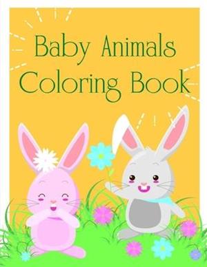 Baby Animals Coloring Book