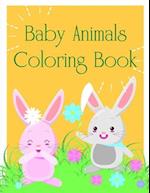 Baby Animals Coloring Book