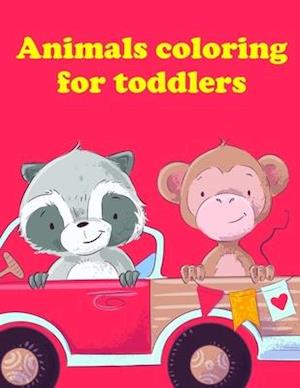 Animals coloring for toddlers