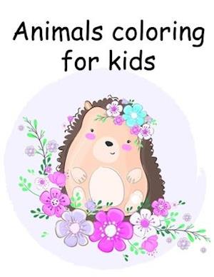 Animals coloring for kids