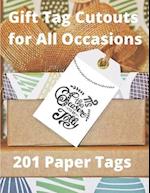 Gift Tag Cutouts for All Occasions