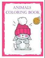 Animals coloring book