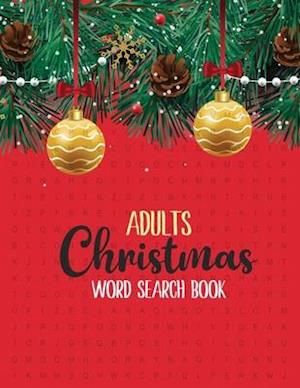 Adults Christmas Word Search Book