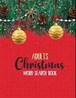 Adults Christmas Word Search Book