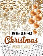 Brain Game Christmas Word Search